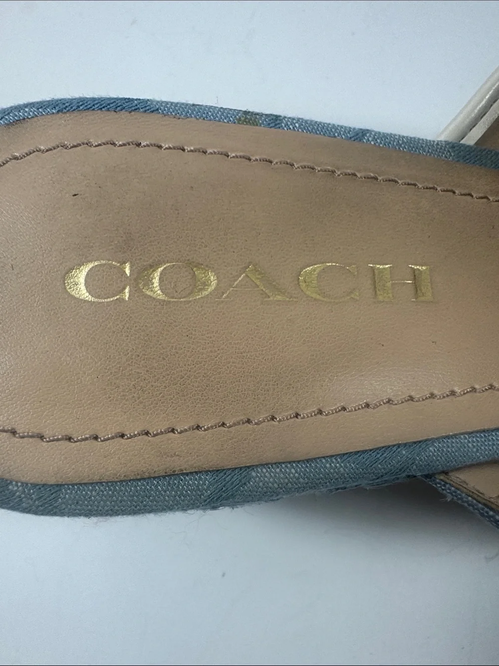 Coach sloan wedge